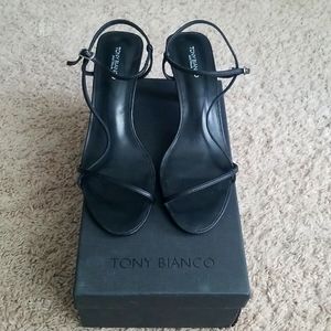 Tony Bianco black heel size 7
